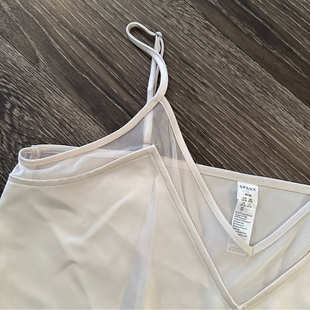Spanx V Neck Mesh Camisole - Picture 2 of 5